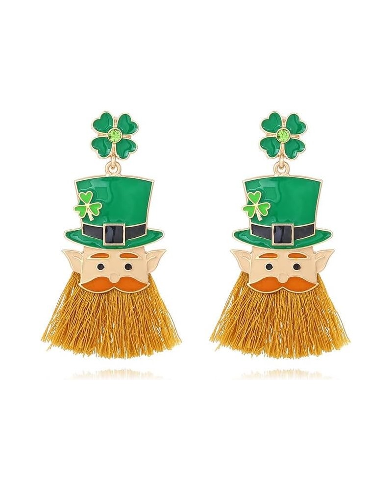 St Patricks Day Earrings Saint Patrick's Day Green Shamrock Earrings For Women Girls St. Patrick's Day Accessories Good Luck ...