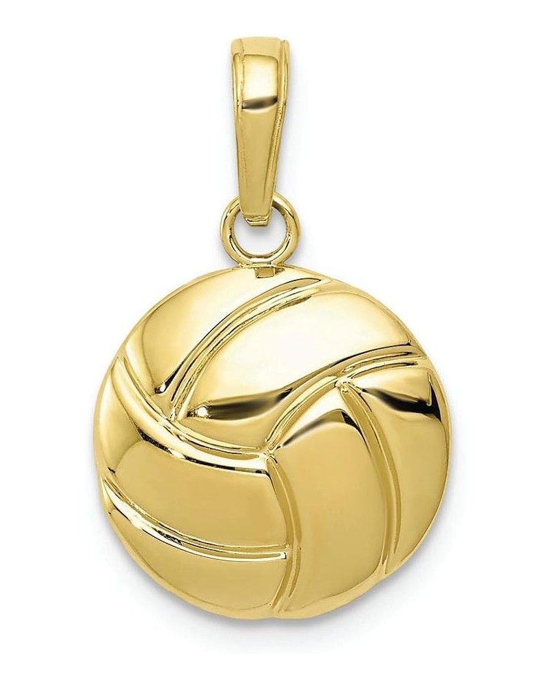 10k Gold Polished Volleyball Charm $39.90 Bracelets