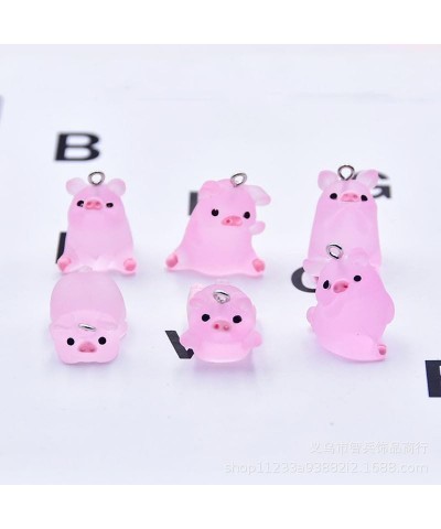 Lovely Pink Pig Dangle Drop Animal Earrings Cute Sweet Funny Animal Earrings for Women Girl Friends Jewelry 3 Pairs $7.00 Ear...