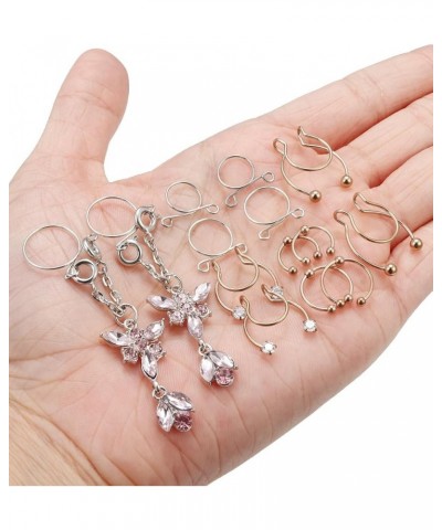 Fake Nipple Piercing, Fake Nipple Rings. Rose-Gold $10.43 Body Jewelry