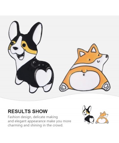 4 pcs Enamel Pins cute enamel pins enamel pin badges enamel lapel pins Corgi Shiba Inu As Shownx3pcs 2.79x2.54cmx3pcs $7.04 B...