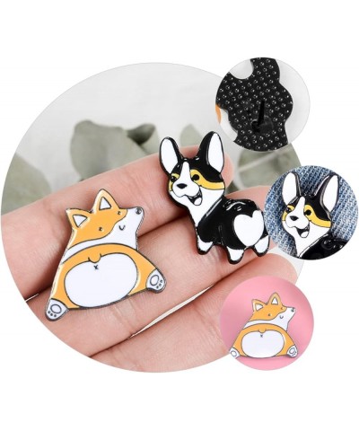 4 pcs Enamel Pins cute enamel pins enamel pin badges enamel lapel pins Corgi Shiba Inu As Shownx3pcs 2.79x2.54cmx3pcs $7.04 B...