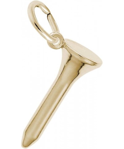 Rembrandt Golf Tee Charm 14K Yellow Gold $112.50 Bracelets