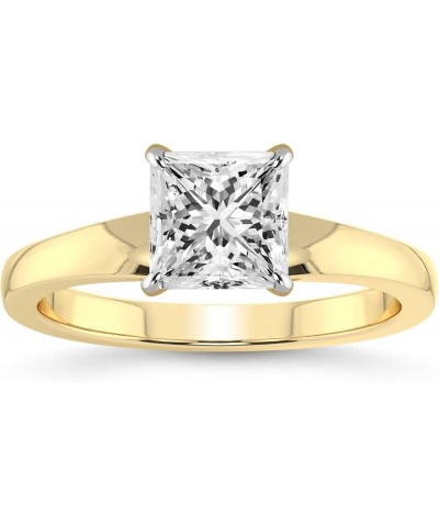 1 Carat - 5 carat | IGI Certified Lab Grown Diamond Engagement Ring | 14K Or 18K in White, Yellow Or Rose Gold | Arielle Soli...