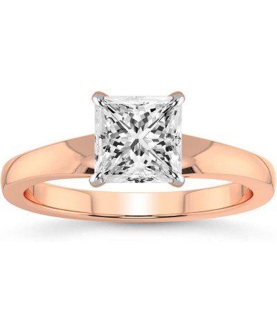 1 Carat - 5 carat | IGI Certified Lab Grown Diamond Engagement Ring | 14K Or 18K in White, Yellow Or Rose Gold | Arielle Soli...