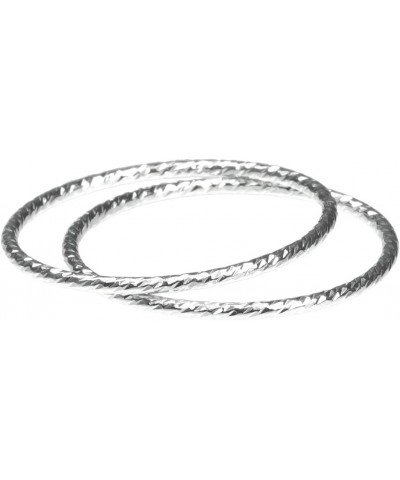 2 Sterling Silver Sparkle Stacking Rings Assorted Sizes $8.98 Rings