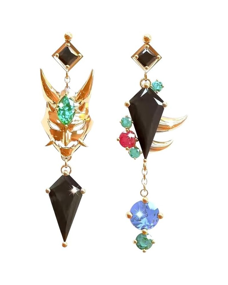 Game Genshin Zhongli Keqing Mona Cosplay Props Earrings Fashion Jewelry Gift For Women Girls Xiao $13.67 Earrings