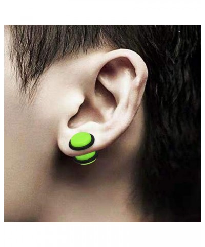 24PC Big Gauges Acrylic Tapers Kit Ear Stretching 00G-20mm Earrring Plug Tunnels Piercing Set Green $10.79 Body Jewelry