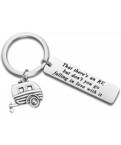 Happy Camper RV Keychain for Christmas Fan That There's An RV Jewelry Cousin Eddie's RV Christmas Holiday Gift That There's a...