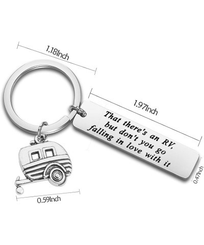 Happy Camper RV Keychain for Christmas Fan That There's An RV Jewelry Cousin Eddie's RV Christmas Holiday Gift That There's a...