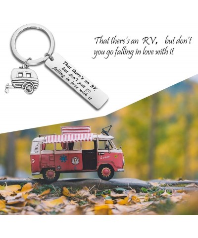 Happy Camper RV Keychain for Christmas Fan That There's An RV Jewelry Cousin Eddie's RV Christmas Holiday Gift That There's a...