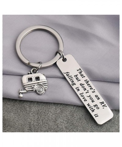 Happy Camper RV Keychain for Christmas Fan That There's An RV Jewelry Cousin Eddie's RV Christmas Holiday Gift That There's a...