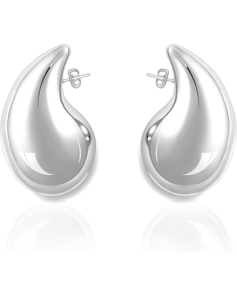 Fashion Earrings for Women Girls Silver-Small $12.23 Earrings