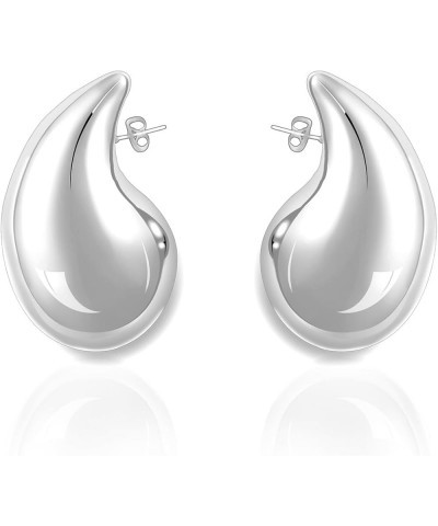 Fashion Earrings for Women Girls Silver-Small $12.23 Earrings