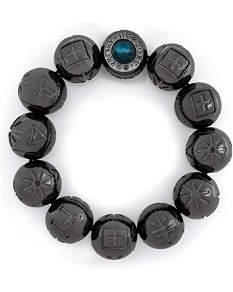 Black Blue Beads | Officially Licensed Collectibles | Fans Cosplay Gifts Men Women Bracelet $8.84 Necklaces