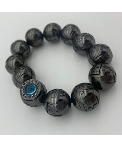 Black Blue Beads | Officially Licensed Collectibles | Fans Cosplay Gifts Men Women Bracelet $8.84 Necklaces