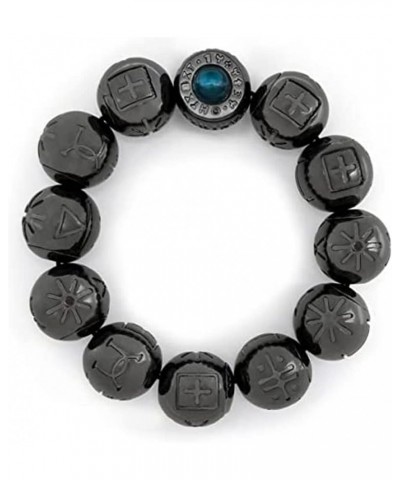 Black Blue Beads | Officially Licensed Collectibles | Fans Cosplay Gifts Men Women Bracelet $8.84 Necklaces