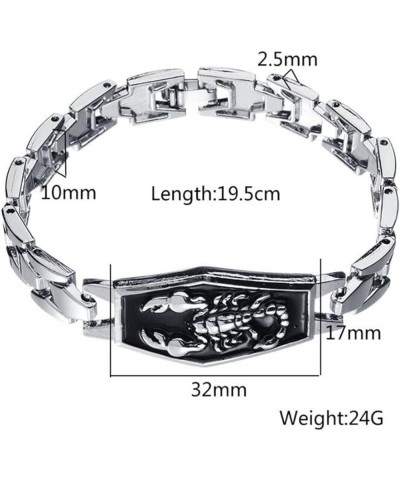 3/4PCS Chain Bracelet for Men Women - Sturdy Stainless Steel Curb Width Cuban Link Chain Bracelet Set for Men Women -Send one...