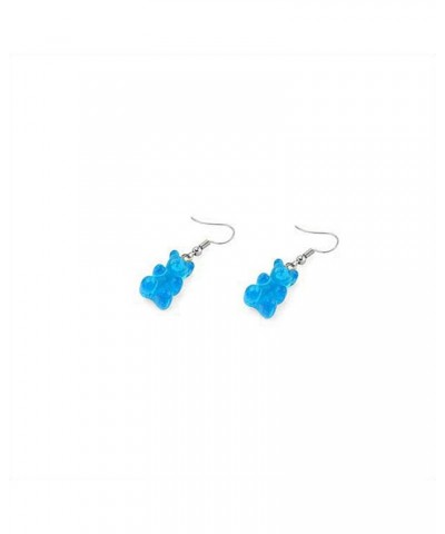 QQ Gummy Bear Handmade Earrings Blue $6.72 Earrings