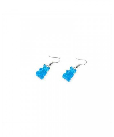 QQ Gummy Bear Handmade Earrings Blue $6.72 Earrings