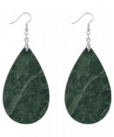 Fun Dangle Earrings for Women Drop Ear Rings, Leaf Style Marble/Drop Shape 3.6 Inches $7.64 Earrings