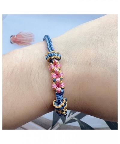 To My Granddaughter Bracelet "A Link That Can Never Be Undone" PeachBlossom Bracelet, Granddaughter Bracelet from Grandma, Ad...