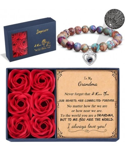 ??? ????????? ? ???? ??? ???????? Romantic Gifts Eternal Rose Gift Box for Daughter Granddaughter Girlfriend Sister Anniversa...