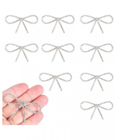 10PCS Women Brooches Pins, Bowknot Brooch Pin for Shawl Dress Scarf Hats, Rhinestone Bow Brooches Fashion Jewelry Accessories...