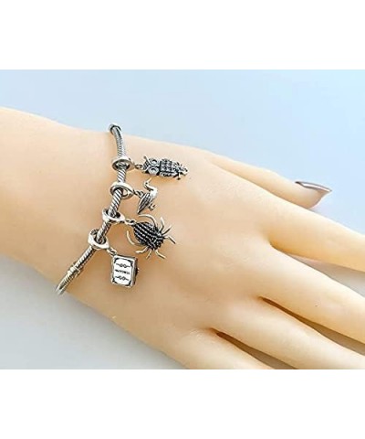 925 Sterling Silver Charms Beads Pendants for Pandora Bracelets & Necklaces Etc Black Widow Spider $20.00 Bracelets