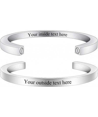 Urn Bracelet Cremation Bracelet for Ashes Memorial Ashes Bracelet Openable Cuff Bangle Bracelet Customize $10.79 Bracelets