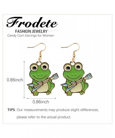 Silver Frog Earrings for Women Vintage Frogs Shaped Stud Earrings Cute Animal Earrings for Teens Girls Frog Jewelry Gifts for...