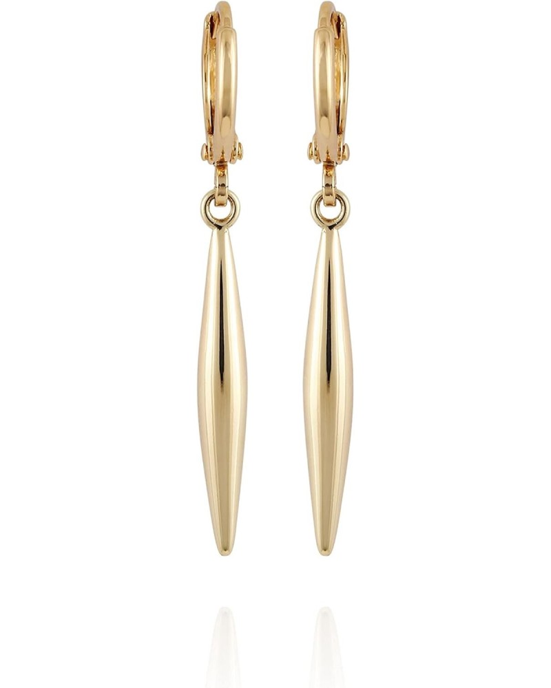 Vince Camuto Gold-Tone Spear Drop Huggie Hoop Earrings $13.89 Earrings