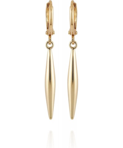 Vince Camuto Gold-Tone Spear Drop Huggie Hoop Earrings $13.89 Earrings