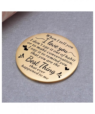 Little Pocket Hug Token Inspirational Gifts for Boys Girls, Cheer Up Long Distance Relationship Keepsake Gifts for Friends Fa...