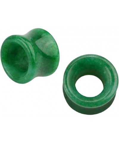 Natural Green Jade Stone Double Flared Tunnel Plugs, Sold as a Pair 16mm (5/8") $9.03 Body Jewelry