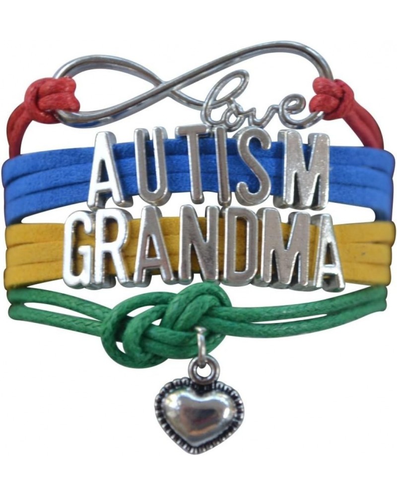 Autism Grandma Bracelet, Autism Awareness Jewelry, Autism Puzzle Piece Bracelet, Grandma Jewelry, Gift for Grandma, Proud Gra...