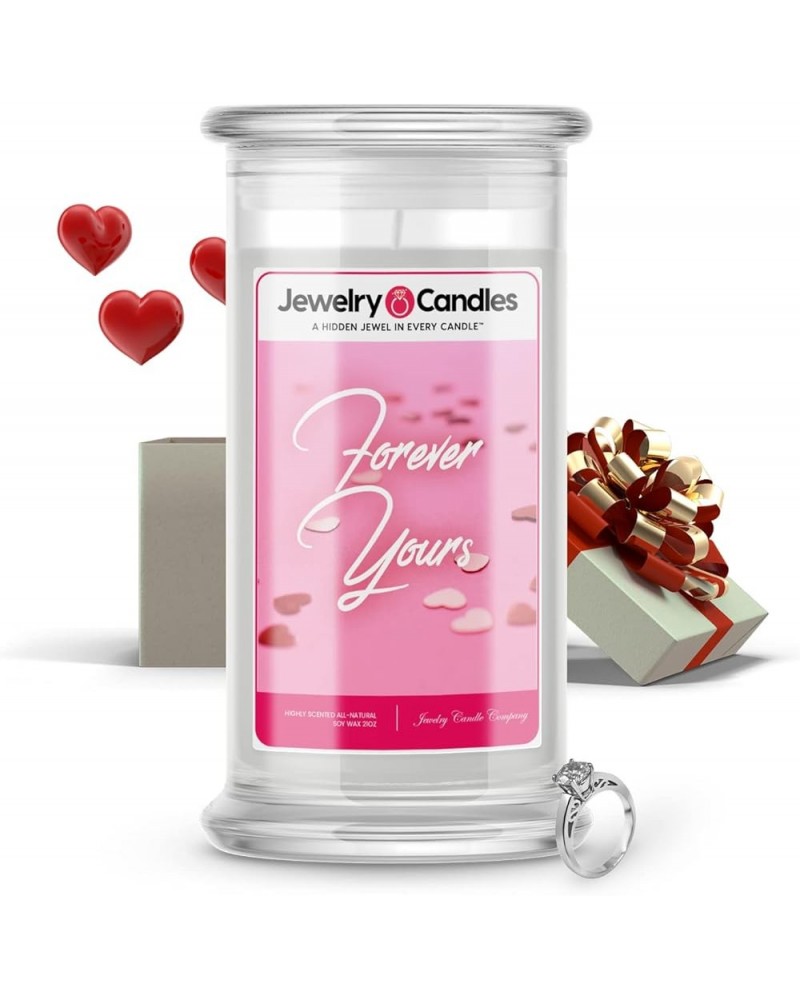 21oz Huge Valentine's Jewelry Candles - Viral TikTok Valentine's Day Gifts | Unique Surprise Candles | Award Winning Scents |...