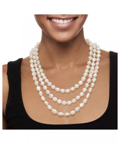 10-11mm Cultured Baroque Pearl Long Endless Necklace. 64 inches $77.52 Necklaces