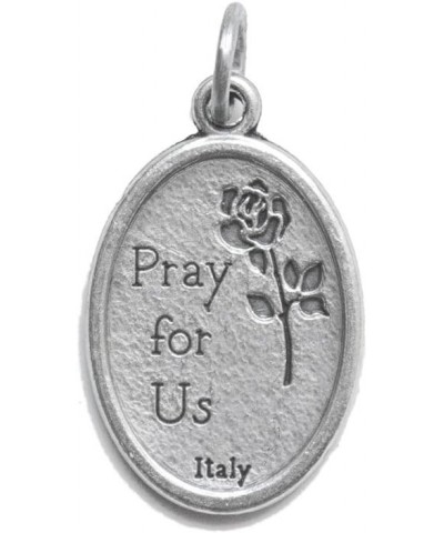 Religious Wear Oxidized Medals of Jesus, Mary and Saints - 1 Inch Long - Pack of 12 units Padre Pio $10.93 Pendants