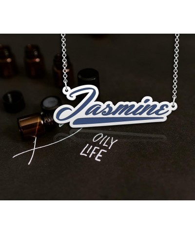 Personalized Custom Any Name Necklace 18K Gold Plated 925 Sterling Silver Pendant Jewelry for Women *Engraved-426 $21.27 Neck...