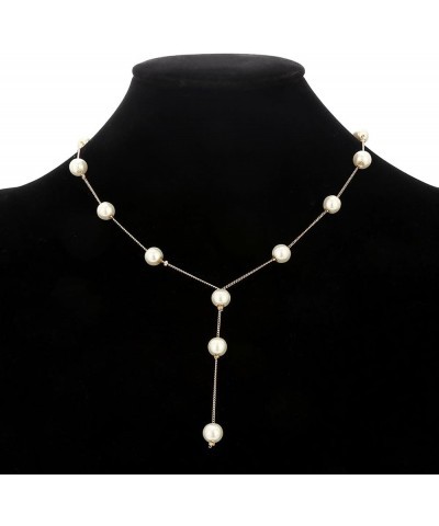 Pearl Set Jewelry for Women Pearl Necklaces Jewelry Set for women Chunky Pearl Necklaces for Women Pearl Necklace and Earring...