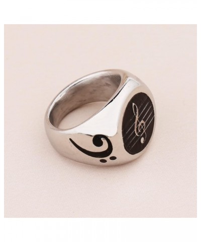 Music Ring Music Inspired Wedding Band Anniversary Ring for Men and Women Music Lover Rings Musician Jewelry Music Rings 7 $1...