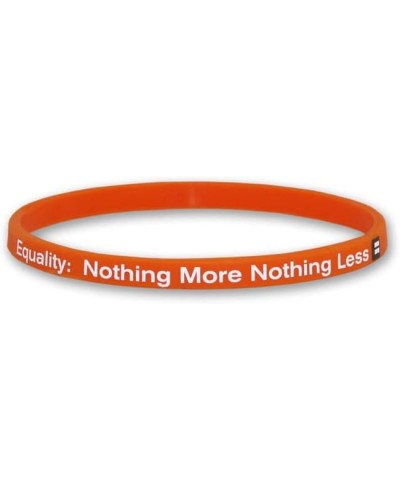 Nothing More LGBTQ+ Bracelet One Size Orange $6.79 Bracelets