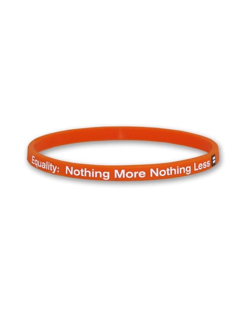 Nothing More LGBTQ+ Bracelet One Size Orange $6.79 Bracelets