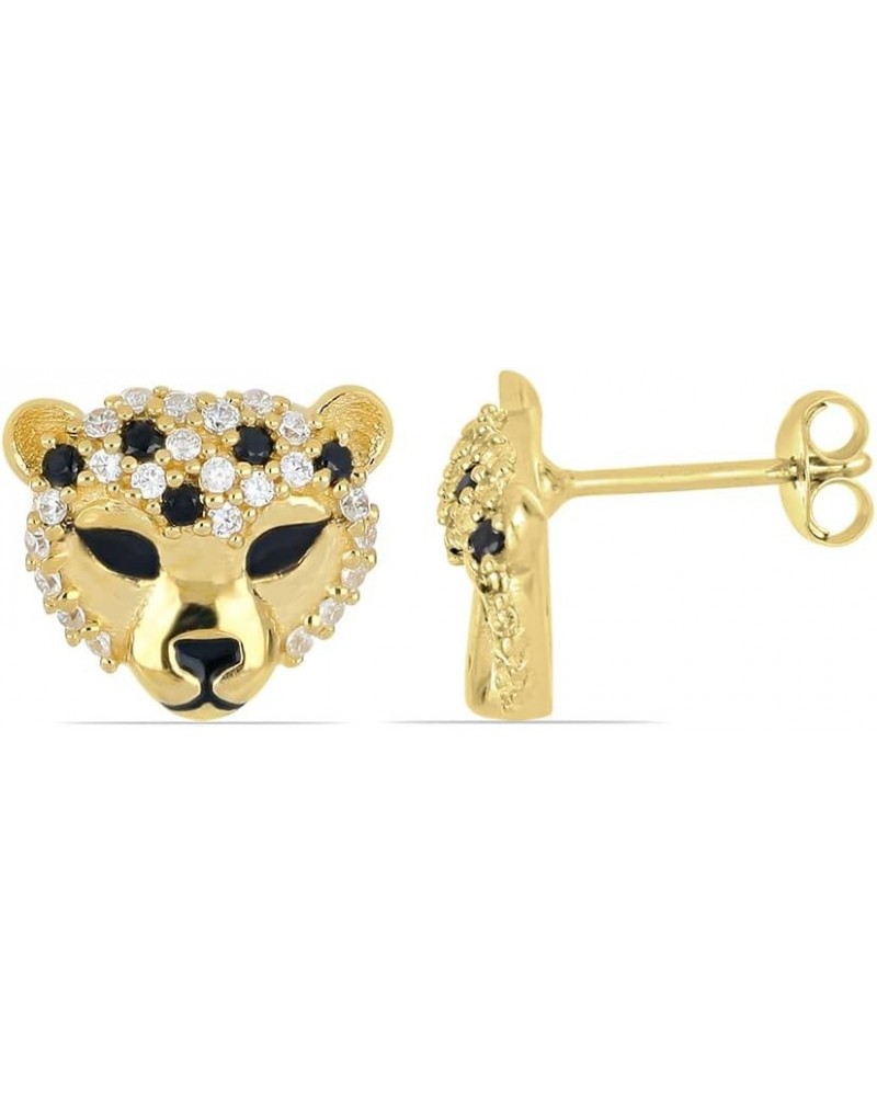 African Memories in a Box: Elegant Animal-Themed Jewelry for Women 18K Gold Plated Stud Earrings. The Collection includes Ele...