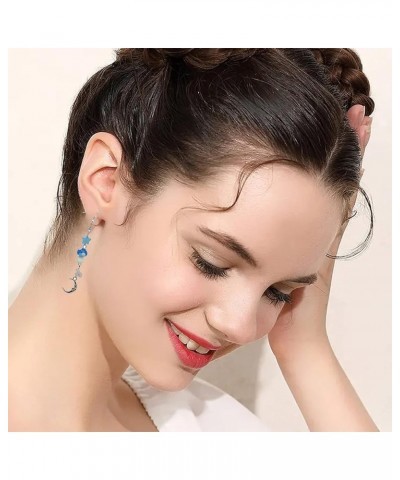 Mushroom Earrings Creative Poisonous Mushroom Dangling Earrings Women's Plant Earrings Jewelry Gift Blue $8.24 Earrings