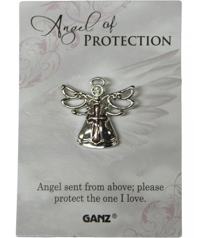 Pin - Angel of Protection "Angels sent from above Please protect the one I love." Multicolor One Size $5.67 Brooches & Pins