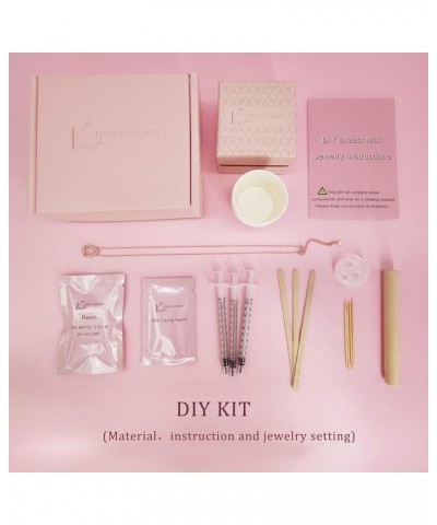 DIY Breast Milk Jewelry KIT, Sterling Silver Breastmilk Oval Ring KIT, Mother's Day/Christmas/Birthday Gift Silver $49.90 Rings