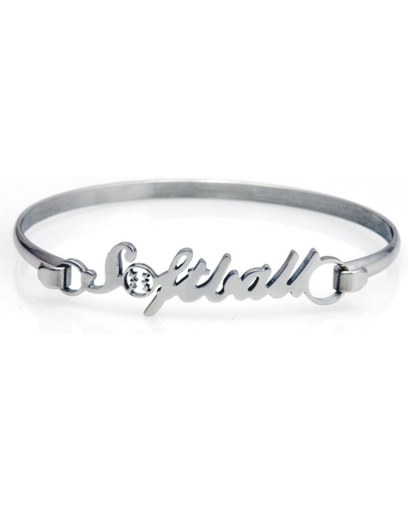 Stainless Steel Softball Bracelet | Softball Jewelry by ChalkTalk SPORTS $9.20 Bracelets