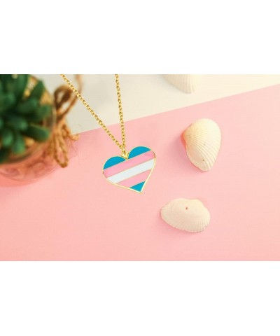 Lesbian Necklace Sun Set Transgender Rainbow Pansexual Nonbinary Asexual Bisexual Necklace LGBT Necklace Gay Pride Gift Rainb...